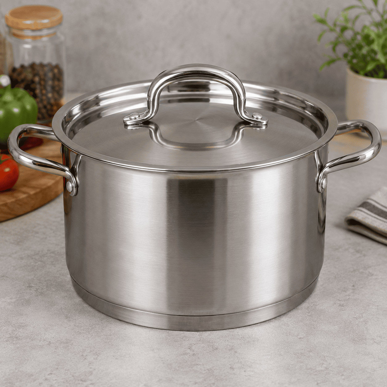 Steel Cooking Pot